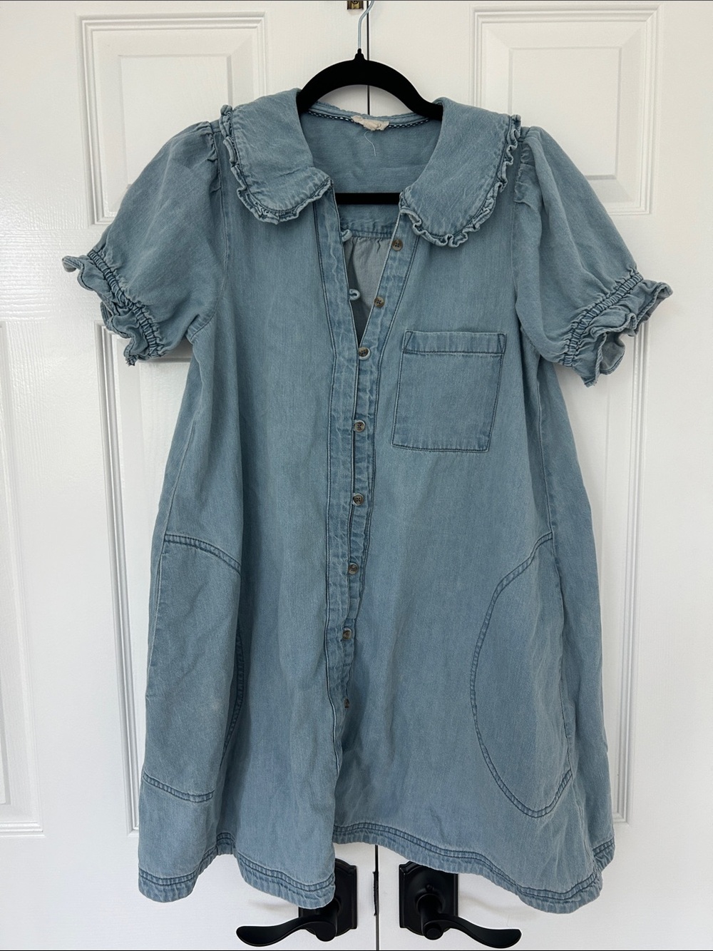 Pilcro Denim Keira Mini Dress